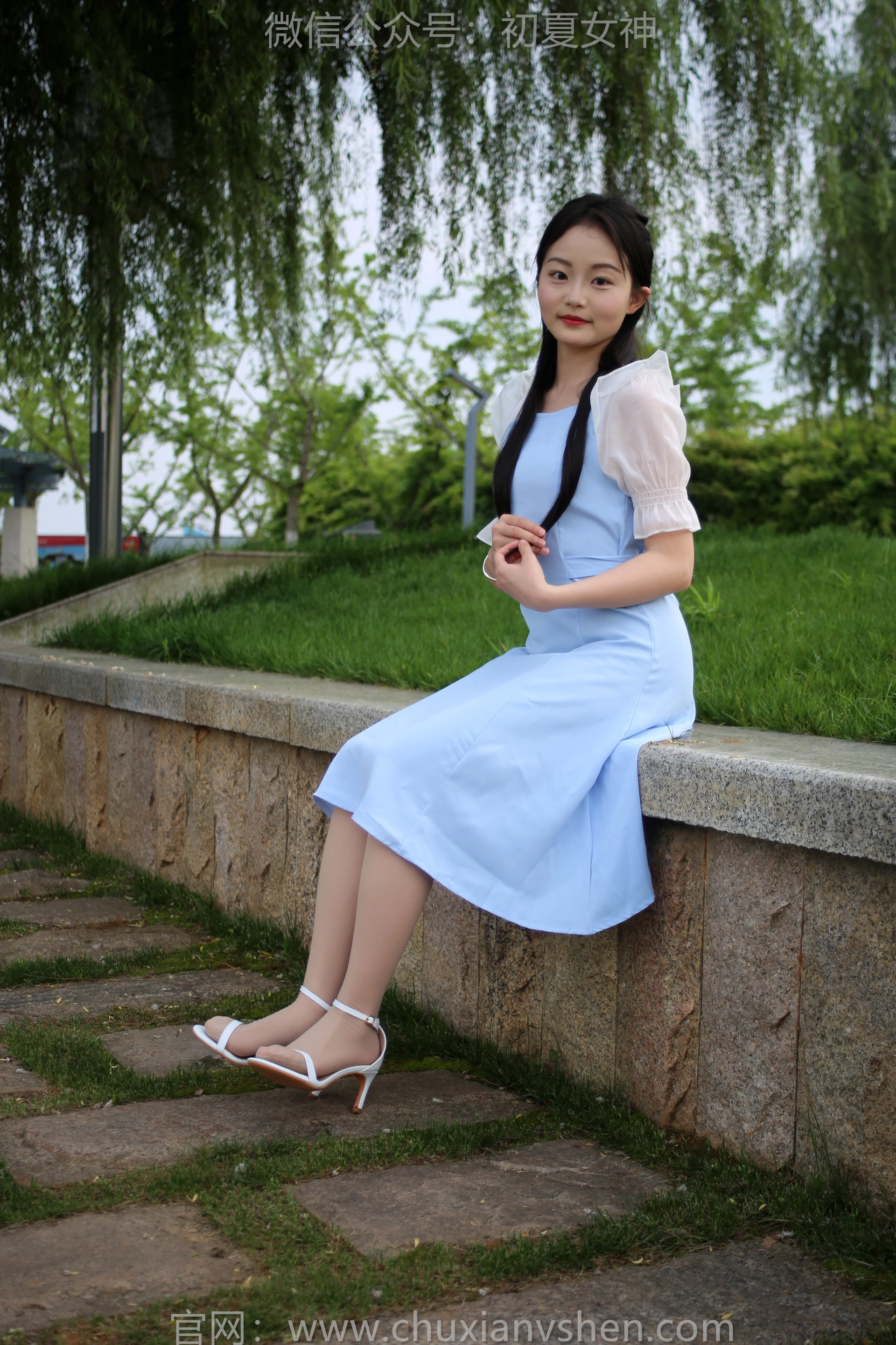 初夏女神 No.180 双双 绿树成荫 1
