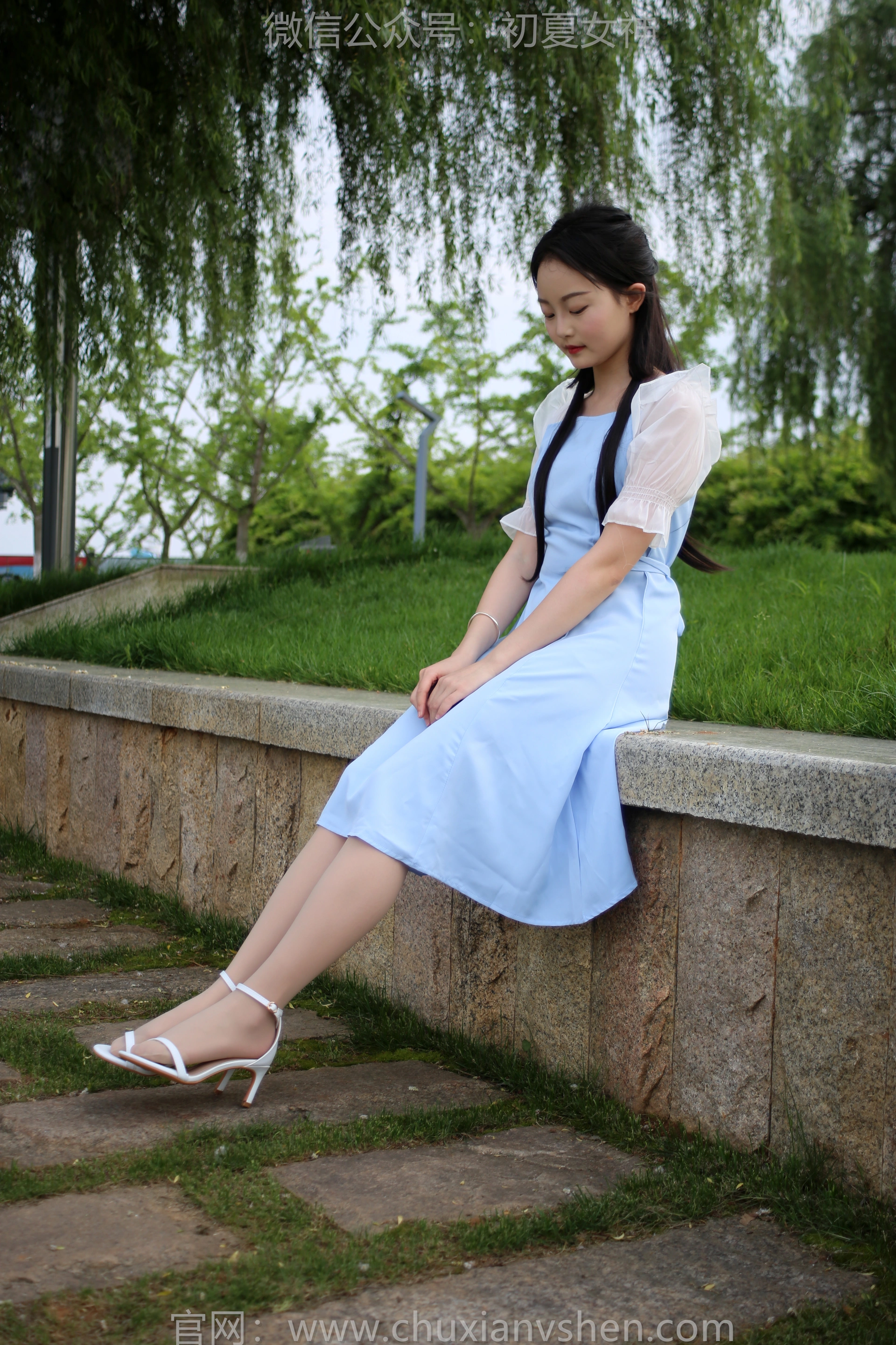 初夏女神 No.180 双双 绿树成荫 2